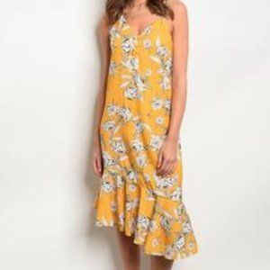 Women's Soft Empire Sleeveless Elena Asymmetrical